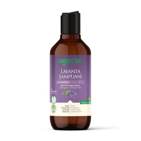 Agarta Doğal Lavanta Zayıf ve Kırılgan Şampuanı 400 ml - 1