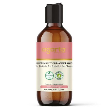 Agarta Doğal Renk Koruyucu ve Canlandırıcı Şampuanı 400 ml - 1