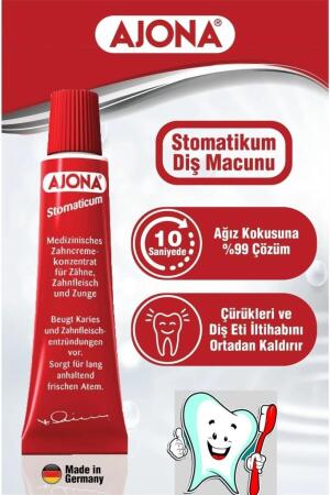 Ajona Stomatikum Medikal Konsantre Diş Macunu 25ml - 2