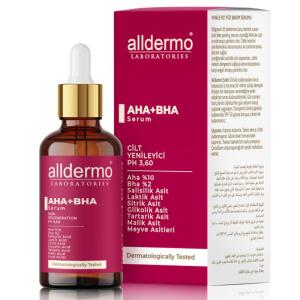 Alldermo AHA+ BHA Serum 30 ml Cilt Yenileyici ph 3,60 - Alldermo