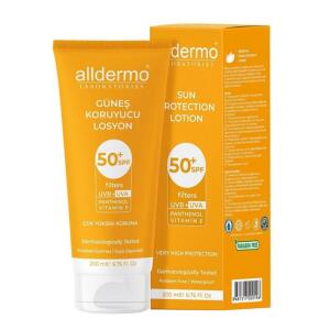 Alldermo Güneş Koruyucu Losyon SPF50+ - Alldermo