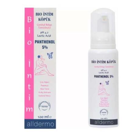 Alldermo Panthenol %5 Bio Intim Köpük 100 ml - 1