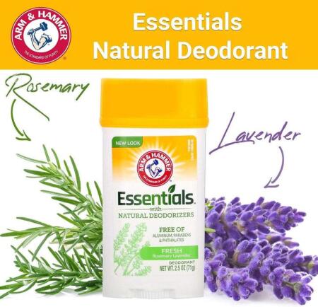 Arm&Hammer Essentials Rosemary Lavender Stick Deodorant 71gr - 8