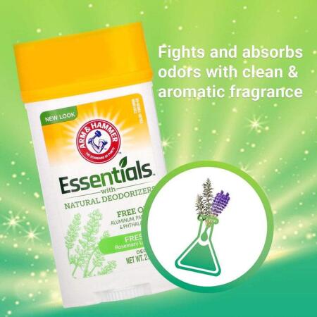 Arm&Hammer Essentials Rosemary Lavender Stick Deodorant 71gr - 9