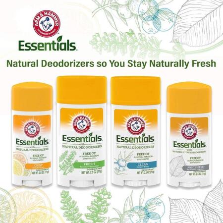 Arm&Hammer Essentials Rosemary Lavender Stick Deodorant 71gr - 10