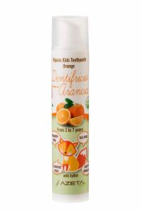 Azeta Portakallı Çocuk Organik Diş Macunu 3-7Yaş 50ml - Azeta Bio