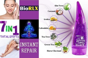 BioRLX %99 Aloe Vera+Collogen MOR 250ml 7 Total Effect - Thumbnail