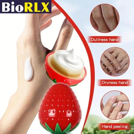 BioRLX Çilekli El Kremi Strawberry Hand Cream 30 gr - 6