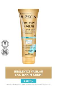 Bioxcin Besleyici Yağlar Saç Bakım Kremi 250 ml 9 Çiçek Yağı + Vitamin B5 - Bioxcin