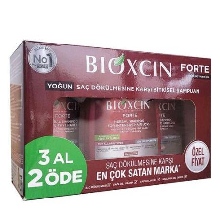 Bioxcin Forte Şampuan 300 ml - 3al2 Öde Tüm Saç Tipleri için Yoğun Saç Dökülmesine karşı - 2