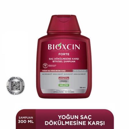Bioxcin Forte Şampuan 300 ml - 3al2 Öde Tüm Saç Tipleri için Yoğun Saç Dökülmesine karşı - 5
