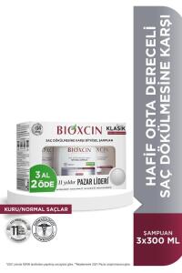 Bioxcin Genesis Klasik Şampuan 300 ml - 3al2 Öde Kuru ve Normal Saçlar için - Bioxcin