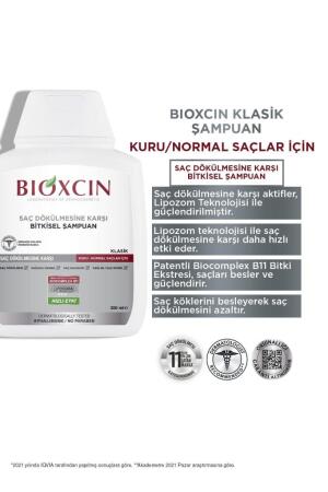 Bioxcin Genesis Klasik Şampuan 300 ml - 3al2 Öde Kuru ve Normal Saçlar için - 4