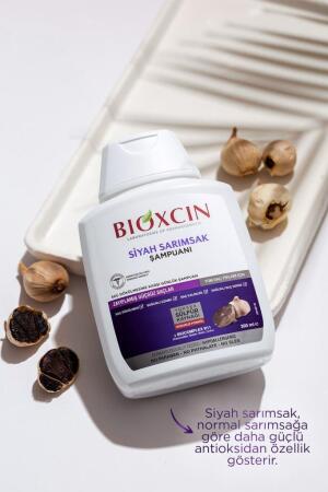 Bioxcin Siyah Sarımsak Şampuanı 300 ml - 3al2 Öde Tüm Saç Tipleri için - 7