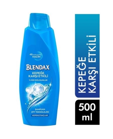 Blendax Kepeğe Karşı Etkili Şampuan Limon Özlü 500 ml Kepekli Saçlar
