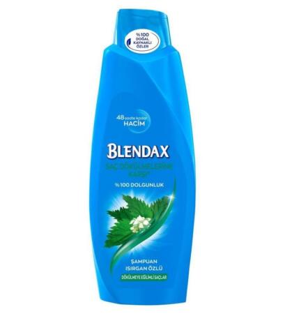 Blendax Saç Dökülmelerine Karşı Şampuan Isırgan Özlü 500 ml Dökülme Eğilimli Saçlar - 1