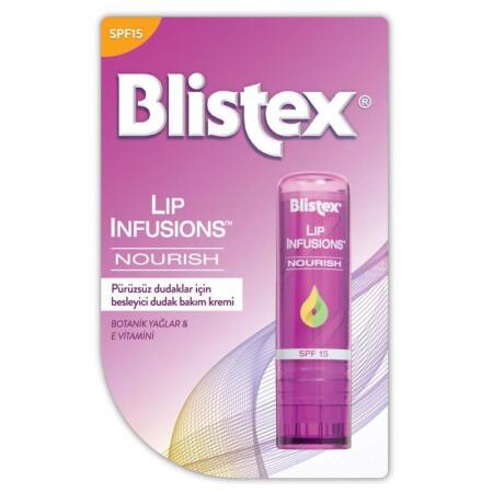 Blistex Lip Infusions Nourish Dudak Bakım Kremi SPF15 3,7g - 1