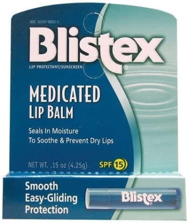 Blistex Medicated Lip Balm Green SPF15 4,25 gr (0.15 oz)
