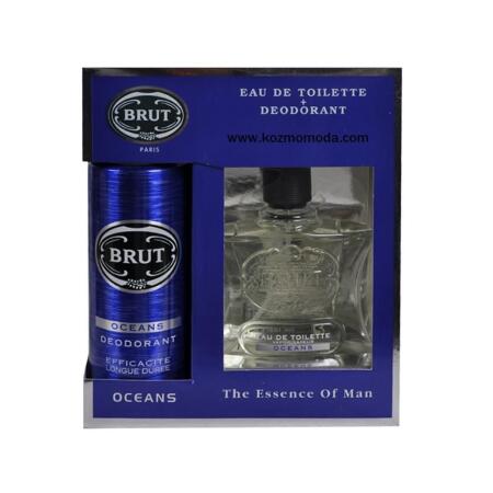Brut Set EDT 100 ml+Deo 200 ml Oceans - 1