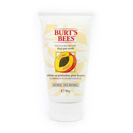 Burt's Bees Peach & Willow Bark Deep Pore Scrub 4 oz/110 gr - 1