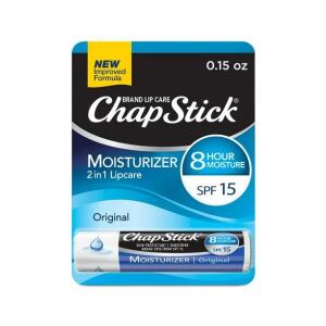 ChapStick Moisturizer Original Lip Balm Tube SPF15 4 gr (0.15 oz) - ChapStick