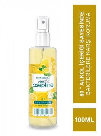Cire Aseptine Limon Kolonyası 100 ml - 1