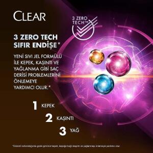 Clear Women Kepeğe Karşı Etkili Şampuan Kil Terapisi 485 ml - 3