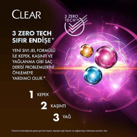 Clear Women Kepeğe Karşı Etkili Şampuan Kil Terapisi 485 ml - 3