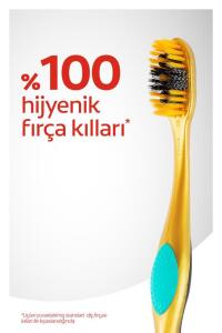 Colgate 360 Charcoal Gold Diş Fırçası Yumuşak - 2