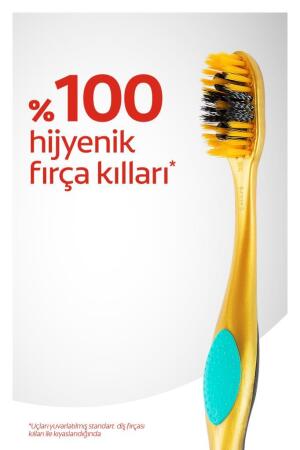 Colgate 360 Charcoal Gold Diş Fırçası Yumuşak - 2