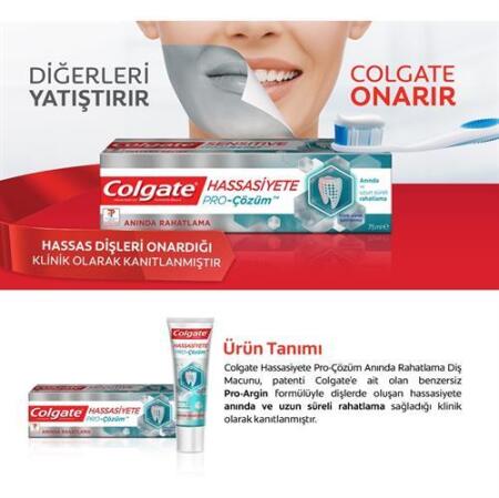 Colgate Diş Macunu Anında Rahatlama 75ml - 2