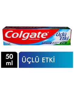 Colgate - Colgate Diş Macunu Üçlü Etki 50 ml