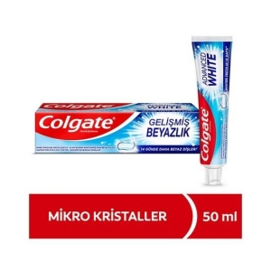 Colgate - Colgate Gelişmiş Beyazlık Diş Macunu 50 ml