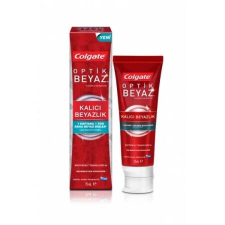 Colgate Optik Beyaz Kalıcı Beyazlık Diş Macunu 75ml - 1