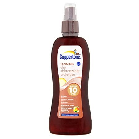 Coppertone Güneş Bronzlaştırıcı Güneş Yağı Sprey SPF10 200 ml - 1