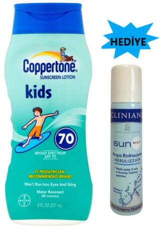 Coppertone Kids Çocuk Güneş Koruyucu Losyon SPF70 237 ml - 1