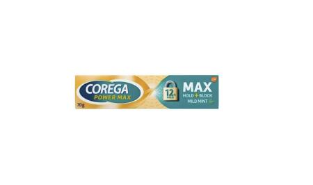 Corega Max Hold Block Diş Protezi Yapıştırıcı Krem 70g - 1