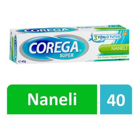 Corega Protez Yapıştırıcı Krem 40 gr Naneli - 4