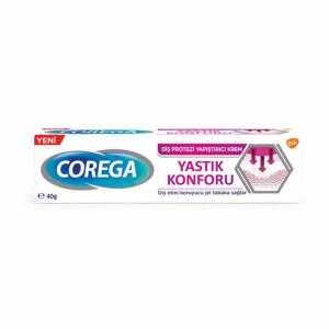 Corega Yastık Konforu Diş Protezi Yapıştırıcı Krem 40 ml - Corega