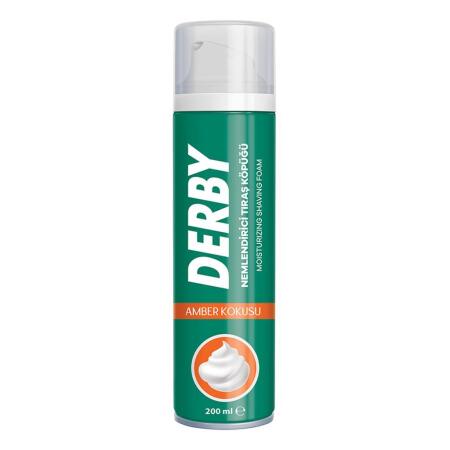 Derby Nemlendirici Tıraş Köpüğü Amber Kokusu 200ml - 1