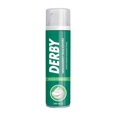 Derby Nemlendirici Tıraş Köpüğü Doğa Ferahlığı 200ml - 1