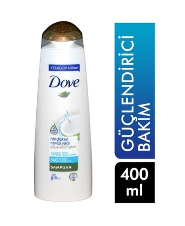 Dove Güçlendirici Bakım Şampuan Hindistan Cevizi Yağı 400 ml