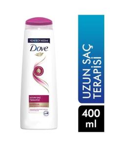 Dove Uzun Saç Terapisi Şampuanı Uzun ve Yıpranmış Saçlar için 400 ml - Dove