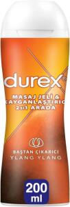 Durex Play 2si1 Arada Baştan Çıkarıcı Ylang Ylang Sensual Kayganlaştırıcı ve Masaj Jeli 200 ml - Durex