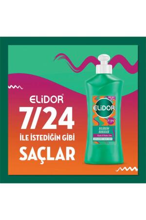 Elidor 7/24 Belirgin Bukleler Şekillendirici Bakım Kremi 265 ml Elastin&Badem Sütü - 3