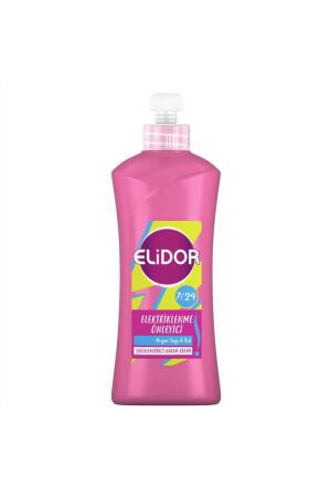 Elidor 7/24 Elektriklenme Önleyici Şekillendirici Bakım Kremi 300 ml Argan Yağı&Bal - 2