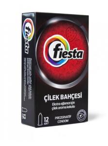 Fiesta Çilek Bahçesi Prezervatif 12li - Fiesta