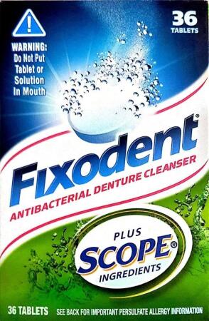 Fixodent Diş Protezi Temizleme Tableti 36lı - 1