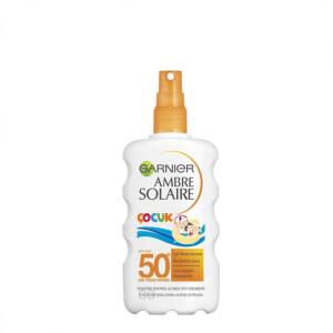 Garnier Ambre Solaire Çocuk Güneş Koruyucu Sprey SPF50+ 200 ml - Garnier