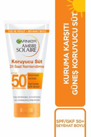 Garnier Ambre Solaire Güneş Koruyucu Süt SPF50+ Seyahat Boyu 50 ml - 1